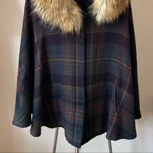 Ralph lauren wool pancho